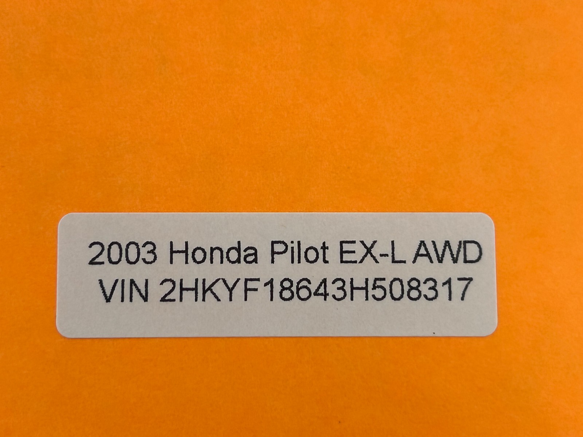 2003-2005 Honda Pilot Front Right Interior Door Panel Trim OEM 83500-S9VA-A00050