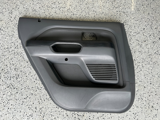 2003-2005 Honda Pilot Rear Left Driver Side Interior Door Panel Trim Gray OEM
