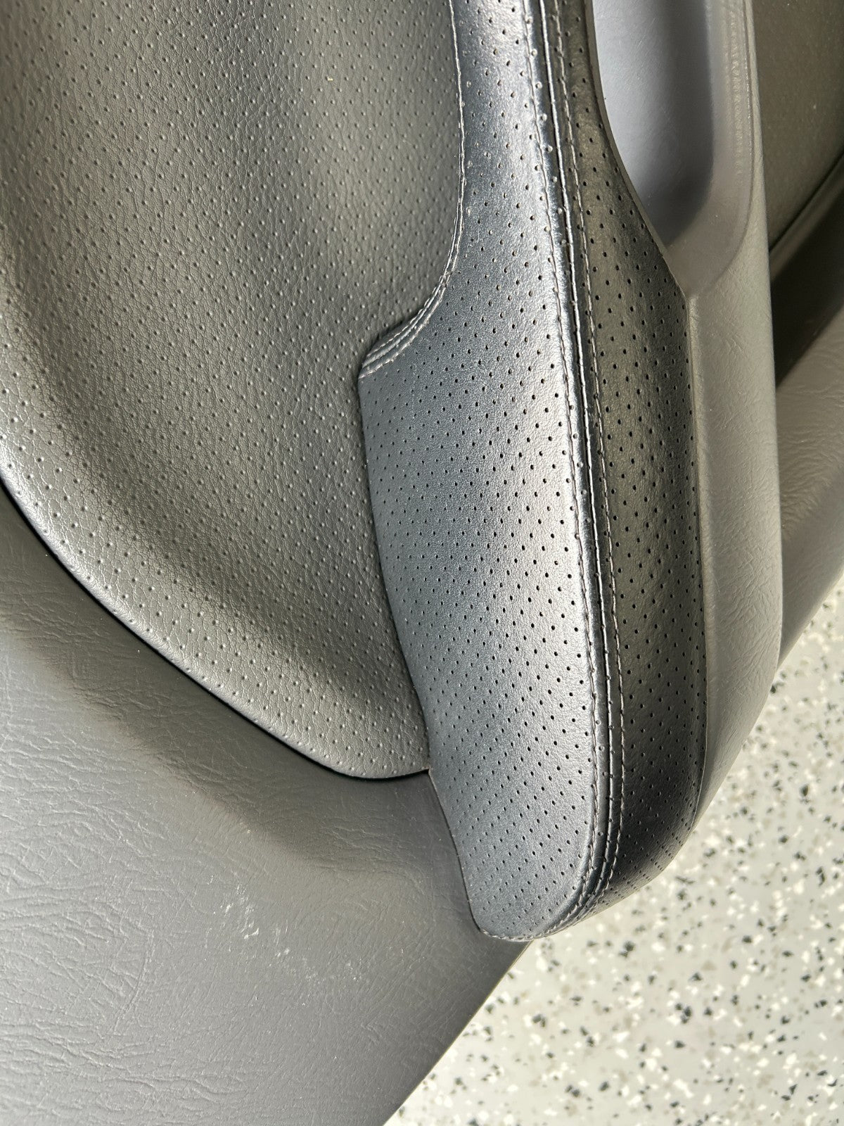 2003-2005 Honda Pilot Rear Left Driver Side Interior Door Panel Trim Gray OEM