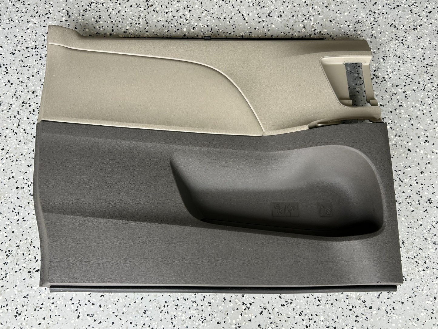 2011-2014 Toyota Sienna Interior Rear Left Side Door Trim Panel & Sunshade OEM