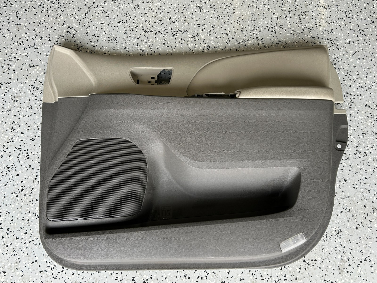 2011-2012 Toyota Sienna Interior Front Right Side Door Trim Panel Beige OEM