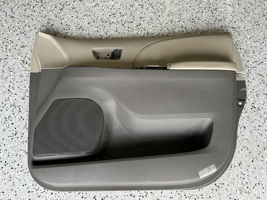 2011-2012 Toyota Sienna Interior Front Right Side Door Trim Panel Beige OEM