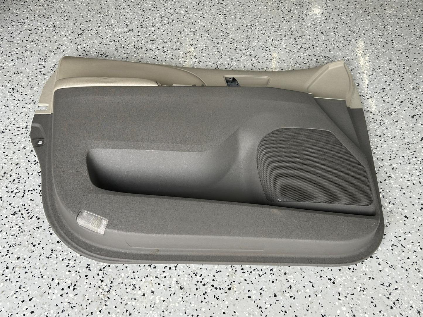 2011-2012 Toyota Sienna Interior Front Left Side Door Trim Panel Beige OEM