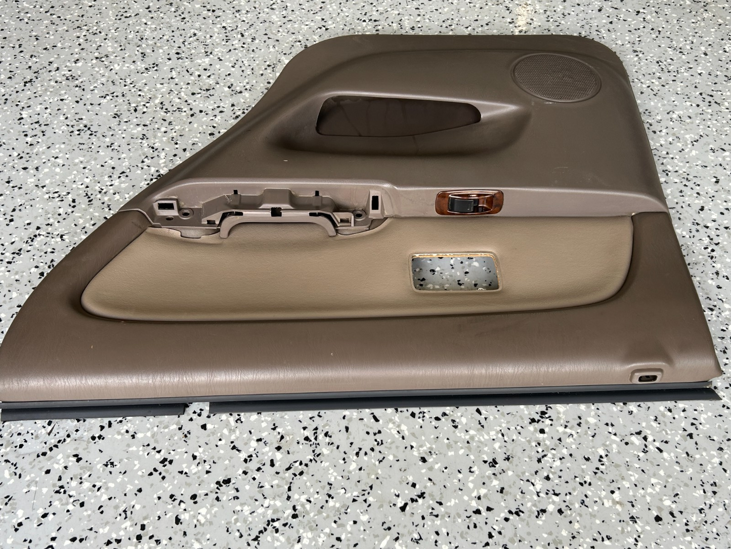 1996-1998 Toyota 4Runner Interior Rear Right Side Door Trim Panel Brown OEM