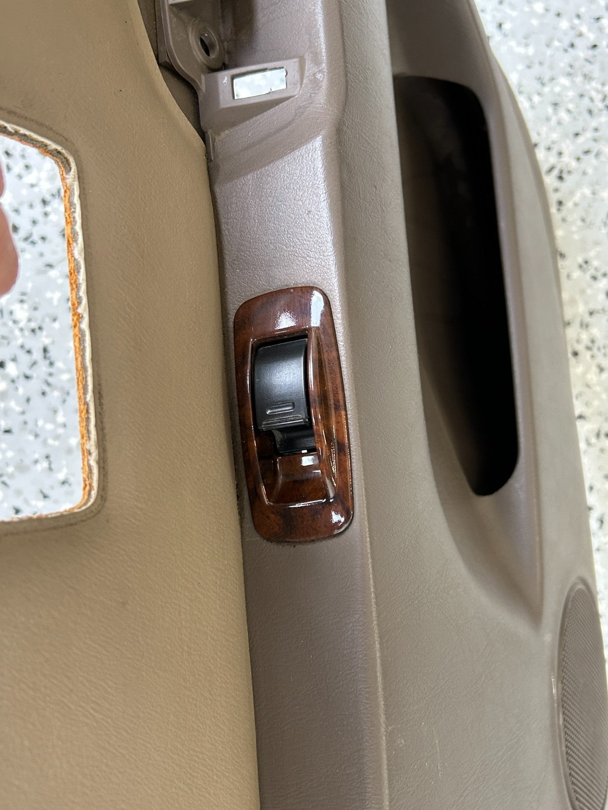 1996-1998 Toyota 4Runner Interior Rear Right Side Door Trim Panel Brown OEM
