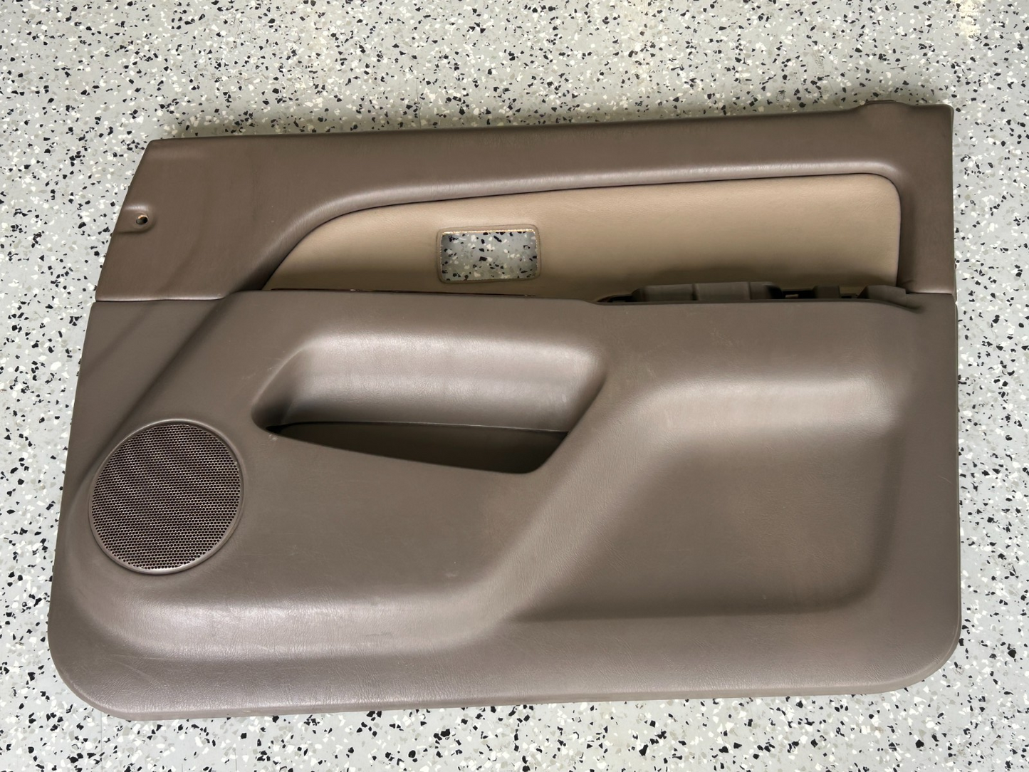1996-1998 Toyota 4Runner Front Right Side Door Trim Panel Brown OEM 67763-35040