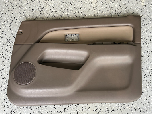 1996-1998 Toyota 4Runner Front Right Side Door Trim Panel Brown OEM 67763-35040