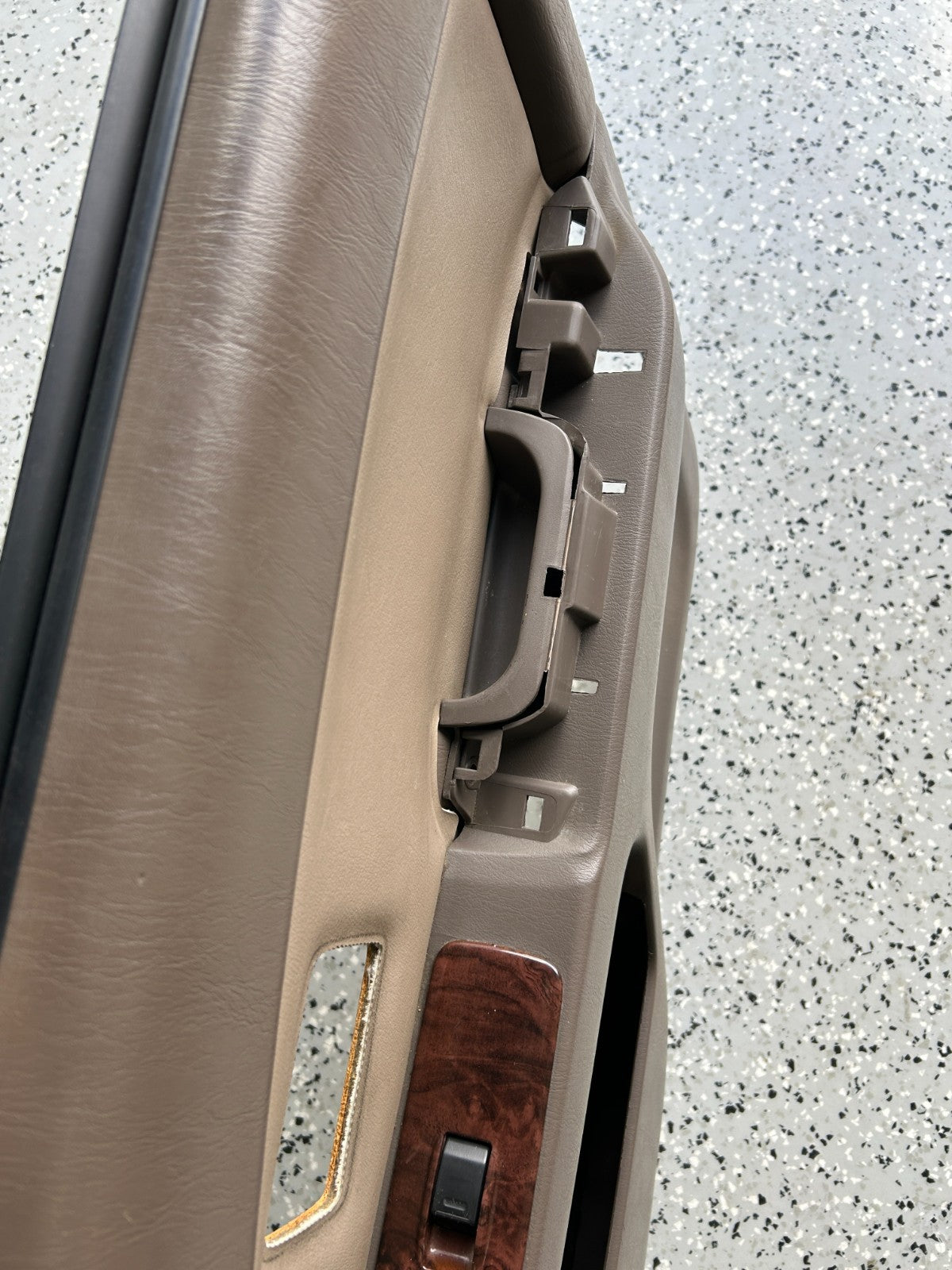1996-1998 Toyota 4Runner Front Right Side Door Trim Panel Brown OEM 67763-35040