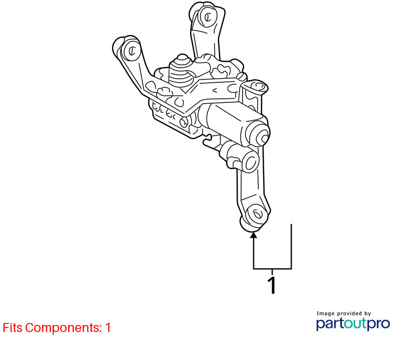 1996-1999 Toyota 4Runner Tacoma Cruise Control Actuator Module OEM 88001-0W010