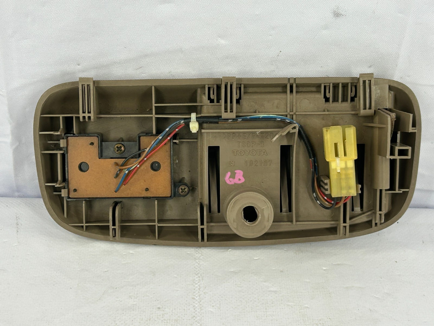 1996-1998 Toyota 4Runner Overhead Console Sun Roof Switch Brown OEM 84860-35020