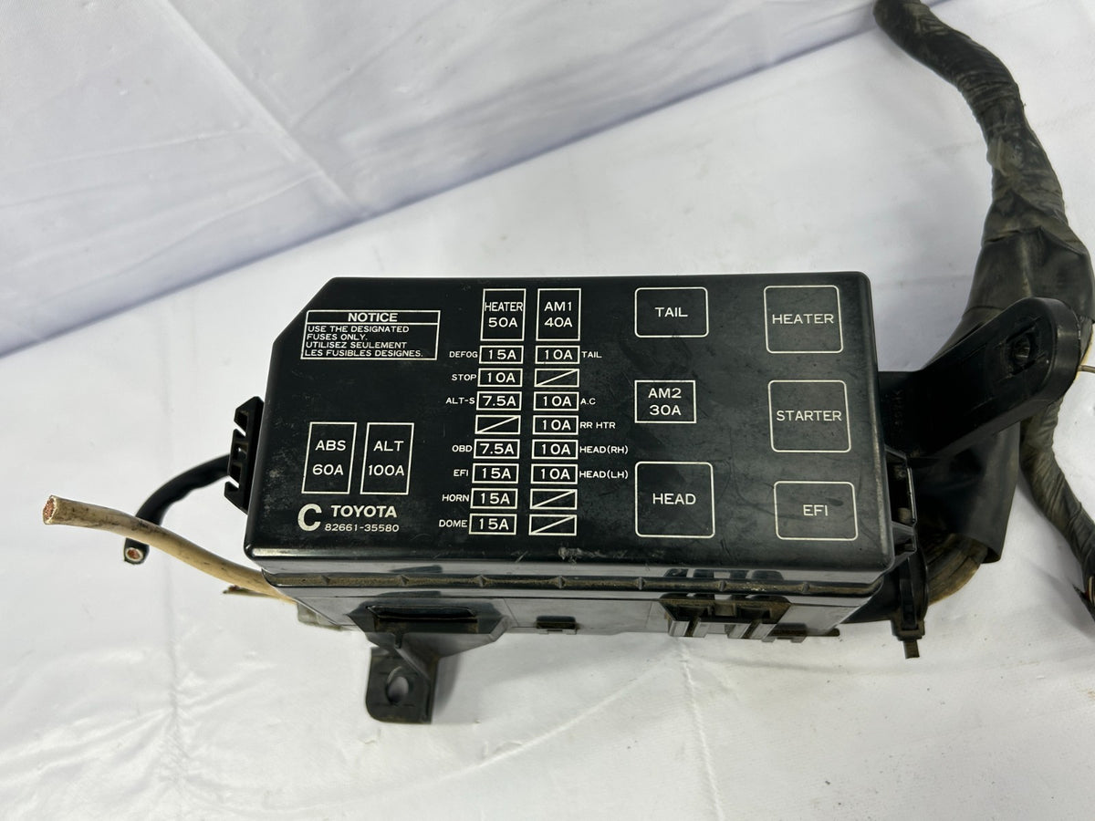 1997 ONLY Toyota 4Runner Ltd. Fuse Relay Junction Block Box C 82661-35580