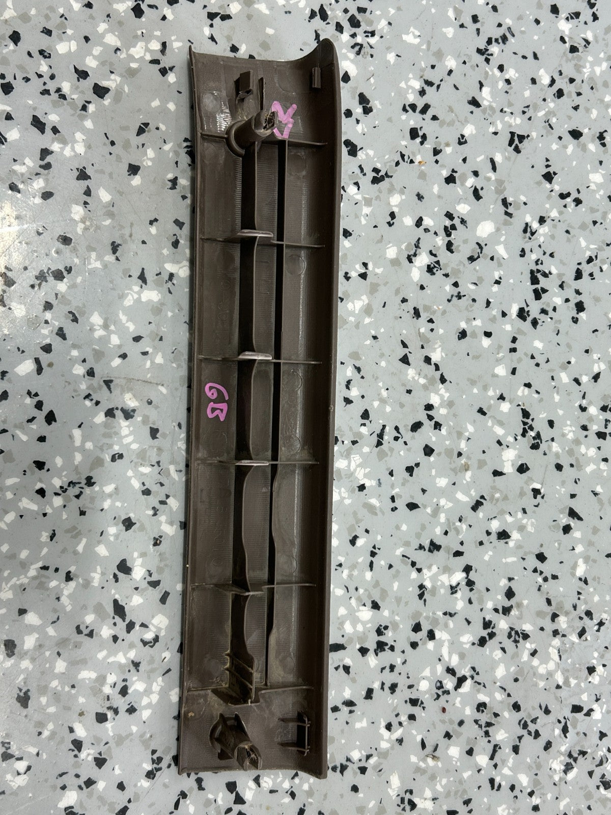 96-02 Toyota 4Runner Rear Left Door Scuff Plate Trim Panel Brown OEM 67918-35010