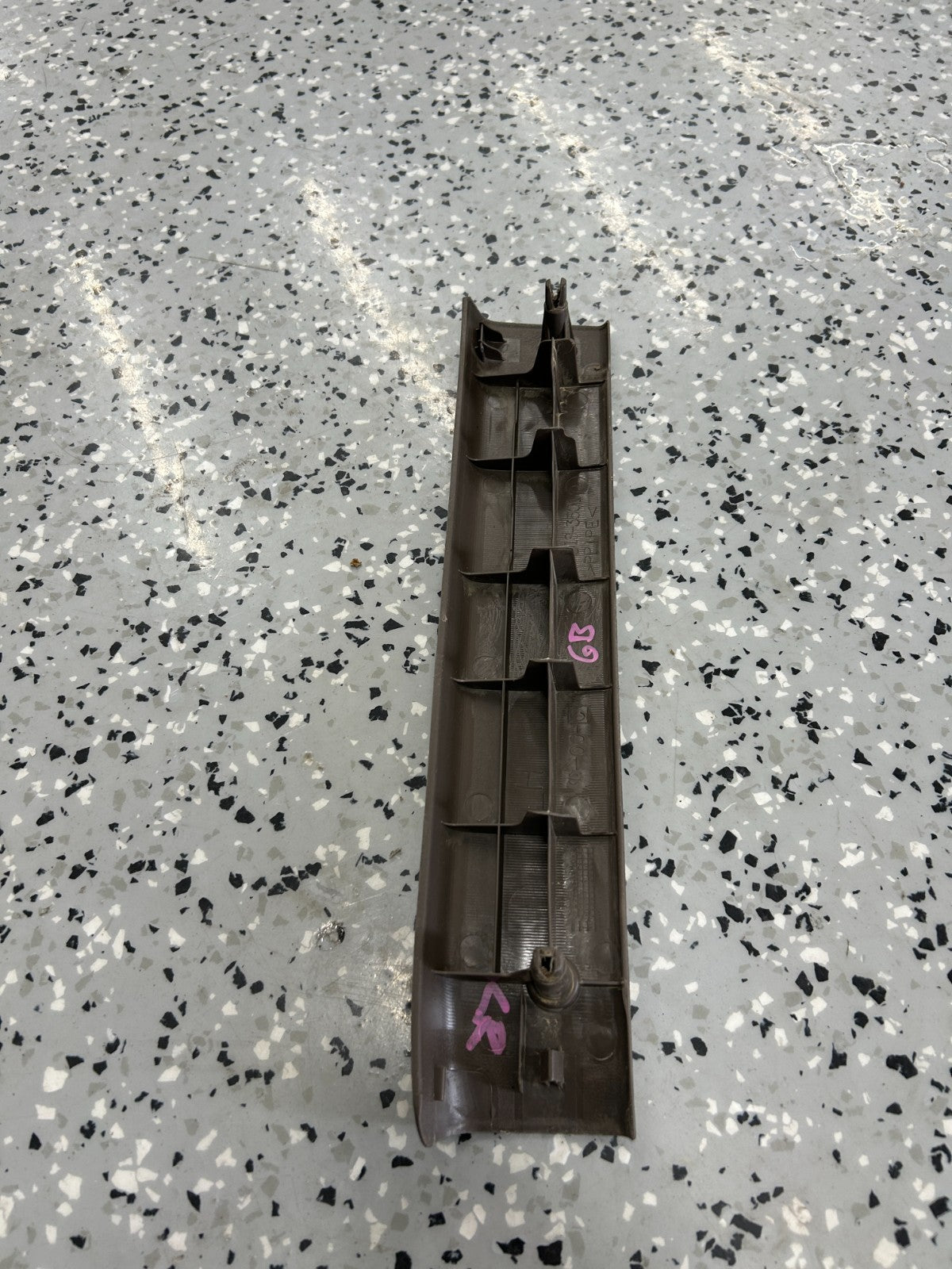96-02 Toyota 4Runner Rear Left Door Scuff Plate Trim Panel Brown OEM 67918-35010