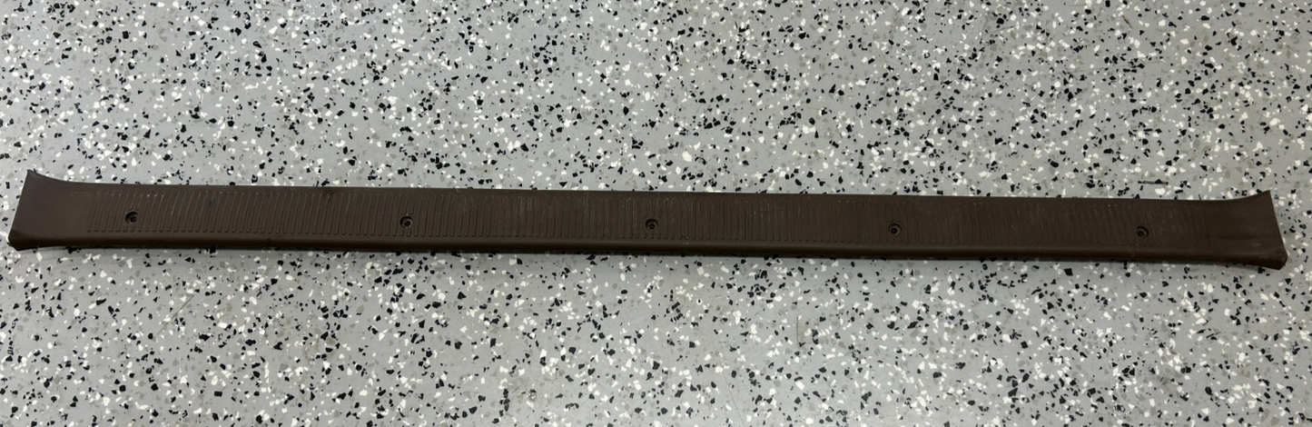 1996-2002 Toyota 4Runner Rear Trunk Sill Scuff Plate Trim Brown OEM 58573-35010