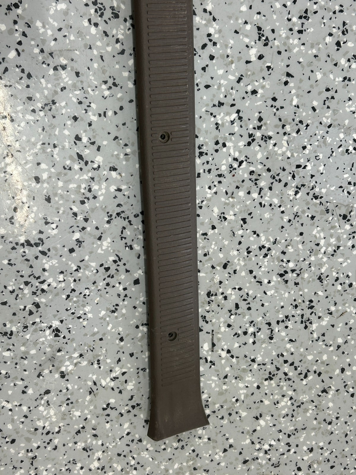 1996-2002 Toyota 4Runner Rear Trunk Sill Scuff Plate Trim Brown OEM 58573-35010