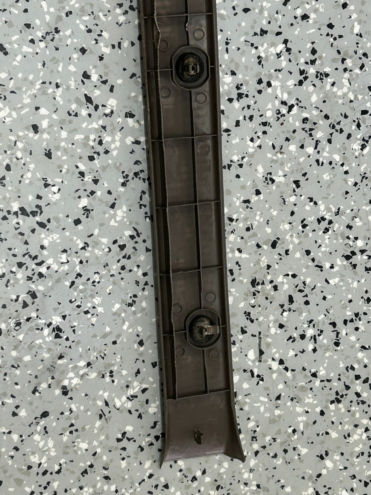 1996-2002 Toyota 4Runner Rear Trunk Sill Scuff Plate Trim Brown OEM 58573-35010