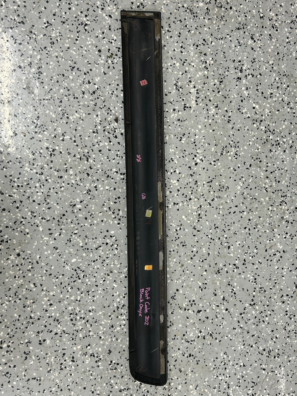 03-06 Toyota Tundra Double Crew Cab Rear Right  Door Molding OEM 75741-0C070-C0