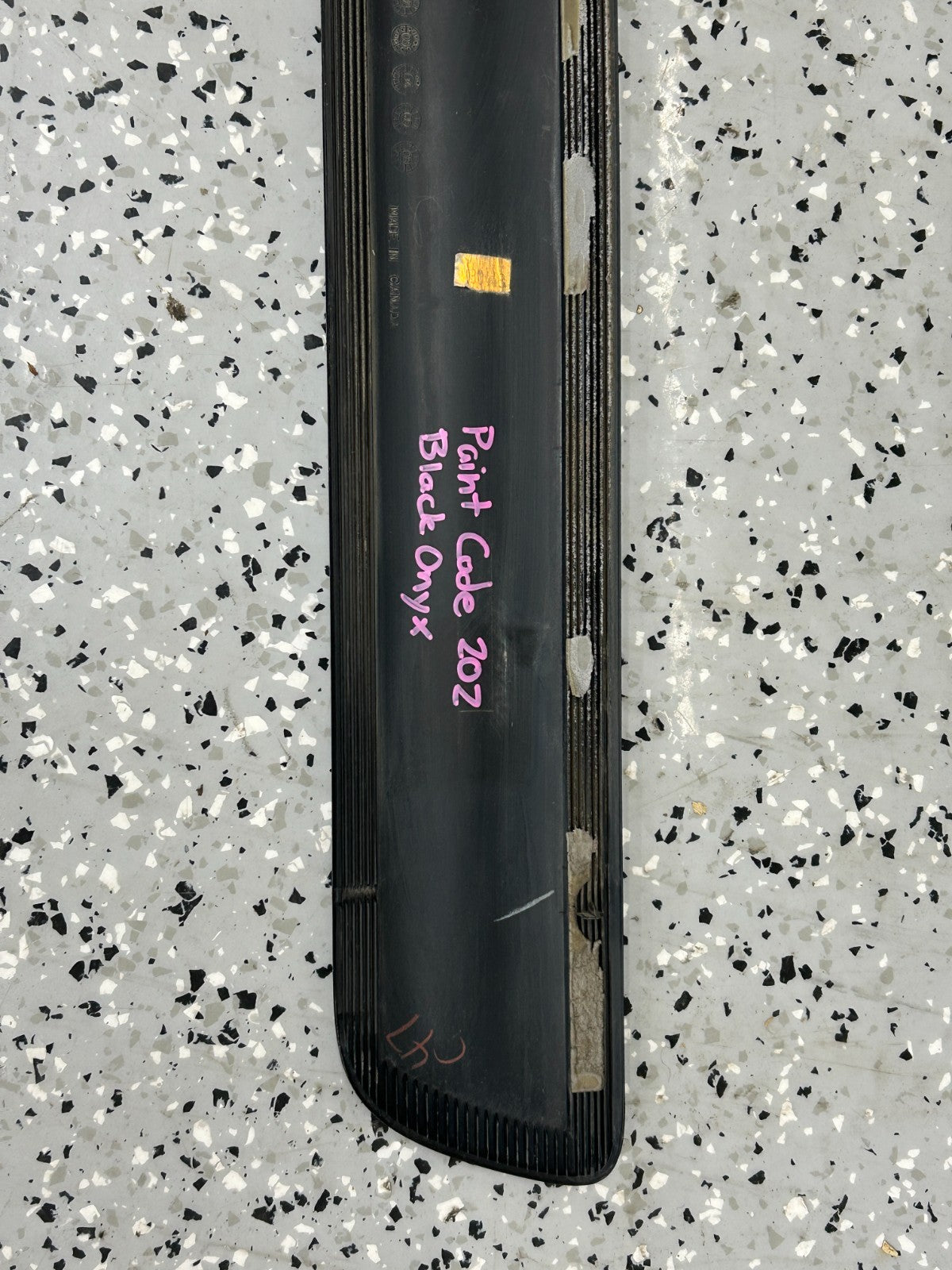 03-06 Toyota Tundra Double Crew Cab Rear Right  Door Molding OEM 75741-0C070-C0