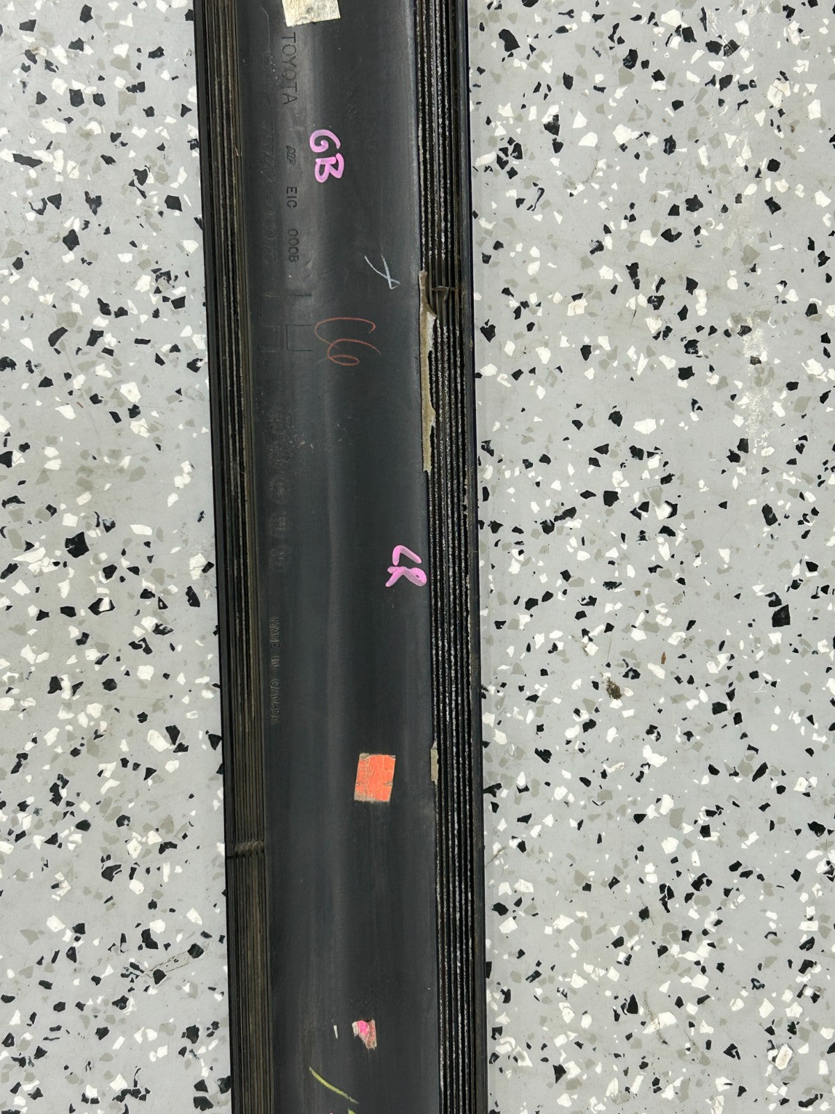 2003-2006 Toyota Tundra Double Cab Rear Left Driver Side Door Molding OEM