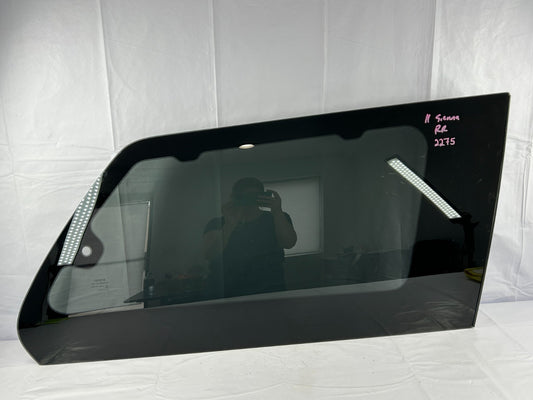 2011-2015 Toyota Sienna Rear Right Side Quarter Window Glass OEM 62730-08110