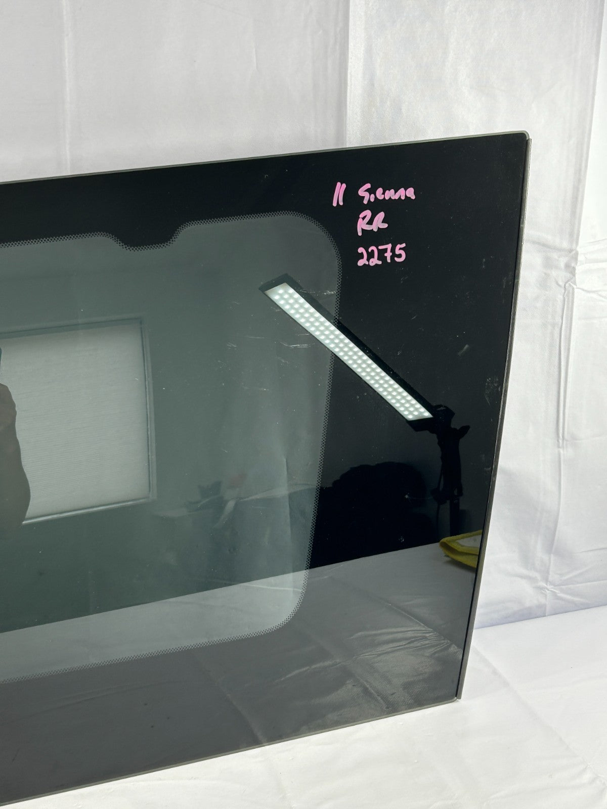 2011-2015 Toyota Sienna Rear Right Side Quarter Window Glass OEM 62730-08110