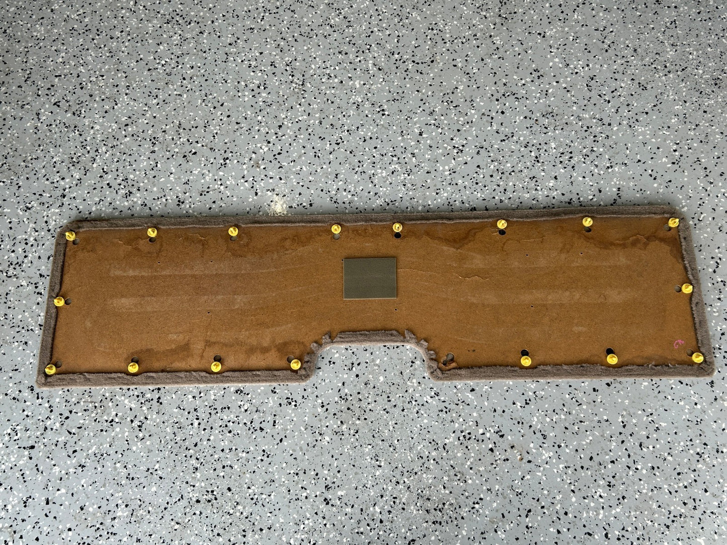 1990-1995 Toyota 4Runner Tailgate Interior Carpet Trim Door Panel Card Tan