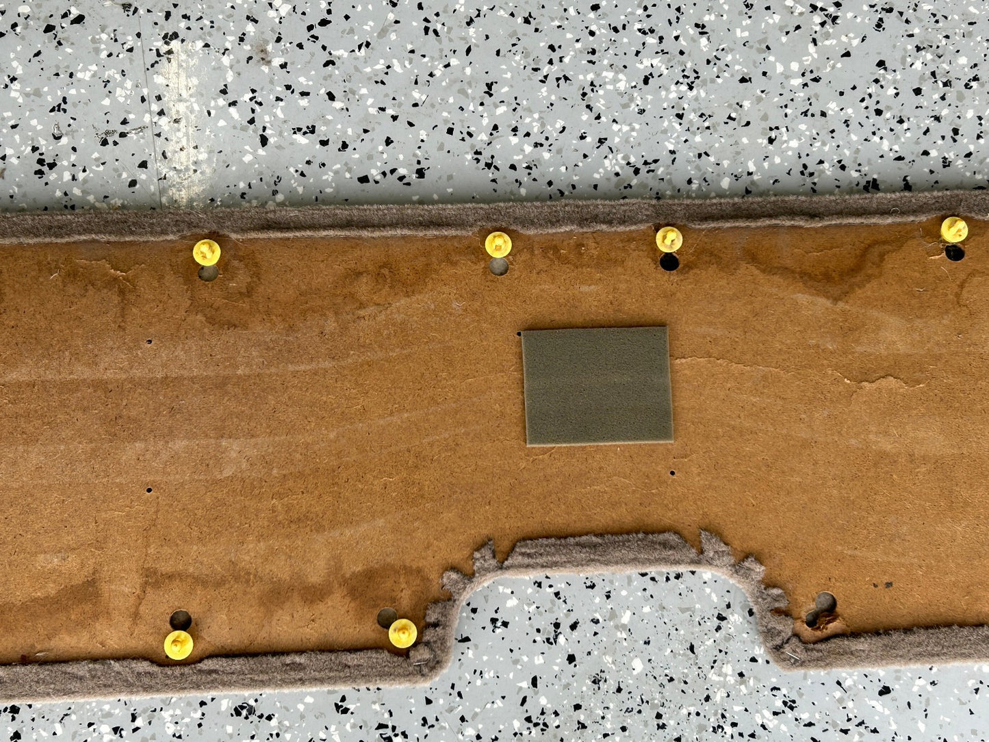 1990-1995 Toyota 4Runner Tailgate Interior Carpet Trim Door Panel Card Tan