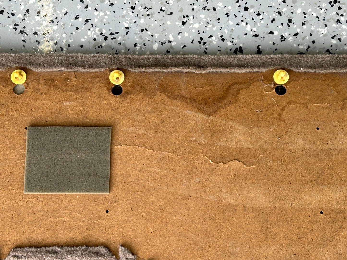 1990-1995 Toyota 4Runner Tailgate Interior Carpet Trim Door Panel Card Tan