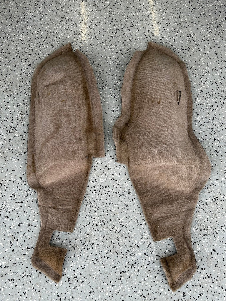 1994 Toyota 4Runner Rear Cabin Carpet Wheel Well Set Beige OEM
