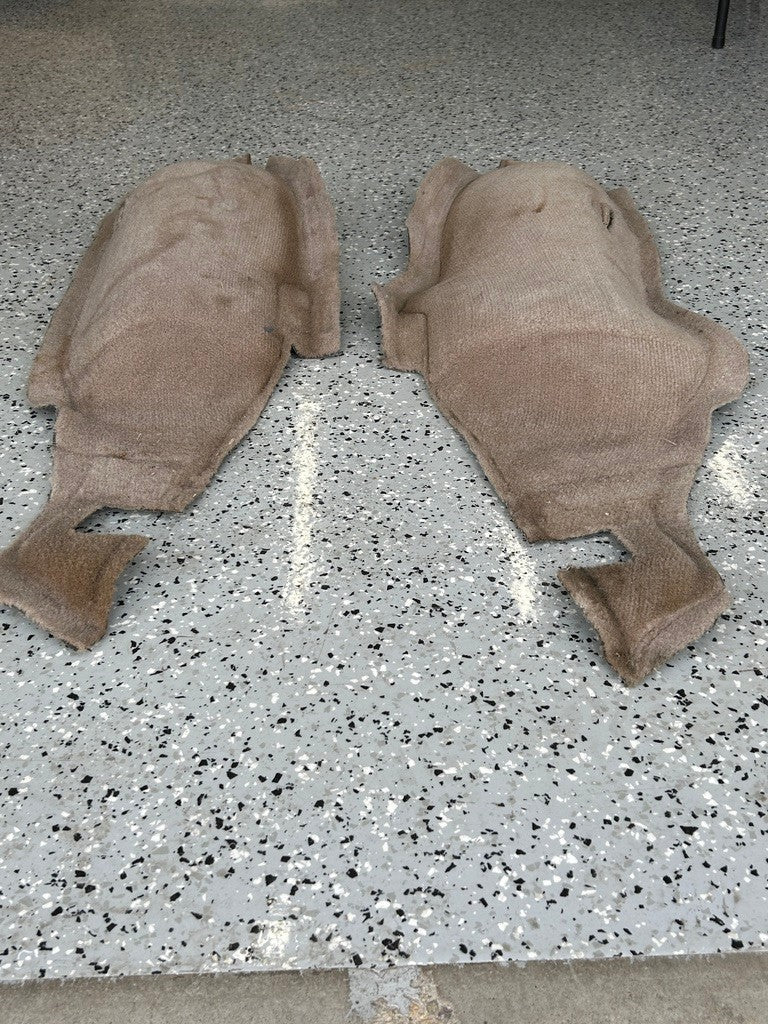 1994 Toyota 4Runner Rear Cabin Carpet Wheel Well Set Beige OEM