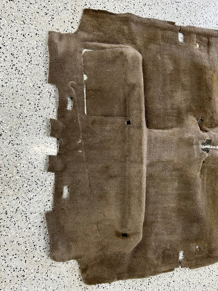 1994 Toyota 4Runner  Front Cabin Carpet Mat Beige OEM 58510-35450-E2
