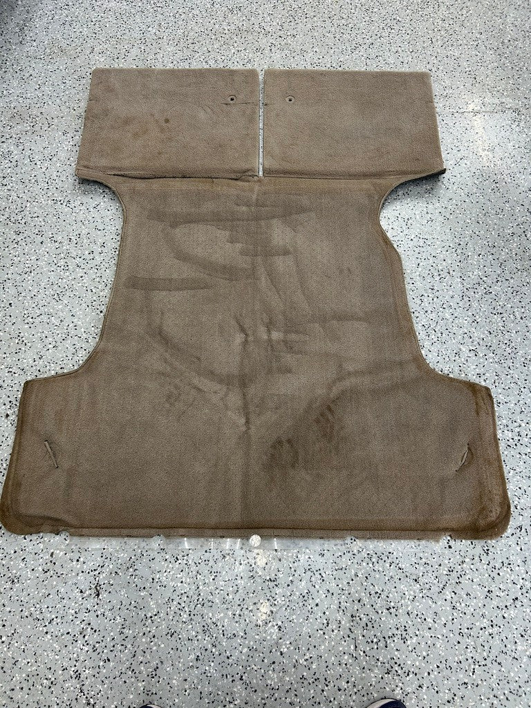 1994 Toyota 4Runner Rear Cabin Carpet Mat Beige OEM 58570-35010-E0