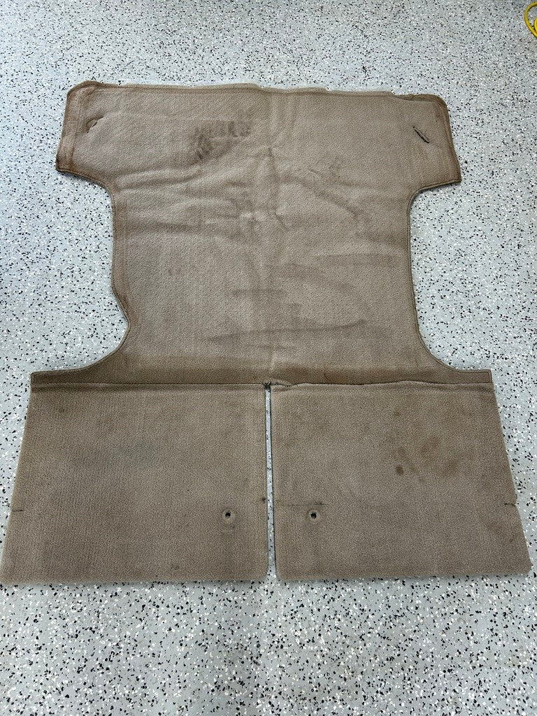 1994 Toyota 4Runner Rear Cabin Carpet Mat Beige OEM 58570-35010-E0