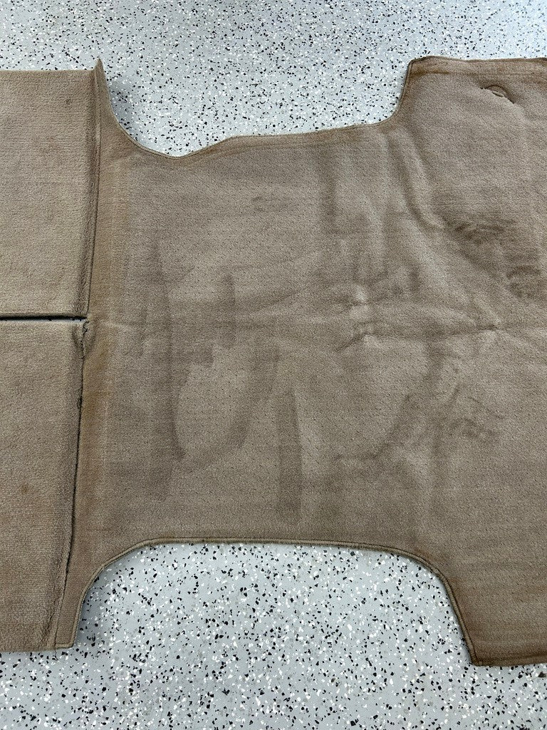 1994 Toyota 4Runner Rear Cabin Carpet Mat Beige OEM 58570-35010-E0