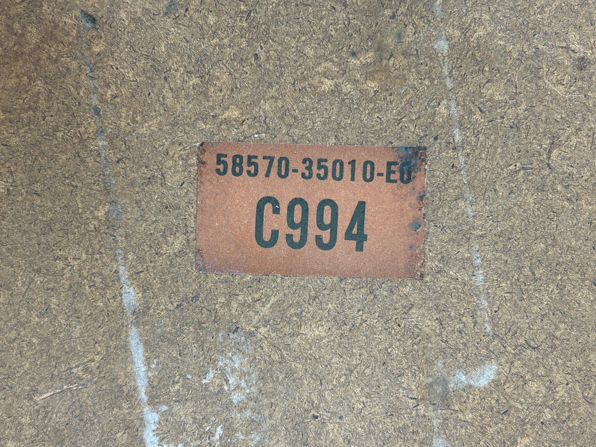1994 Toyota 4Runner Rear Cabin Carpet Mat Beige OEM 58570-35010-E0