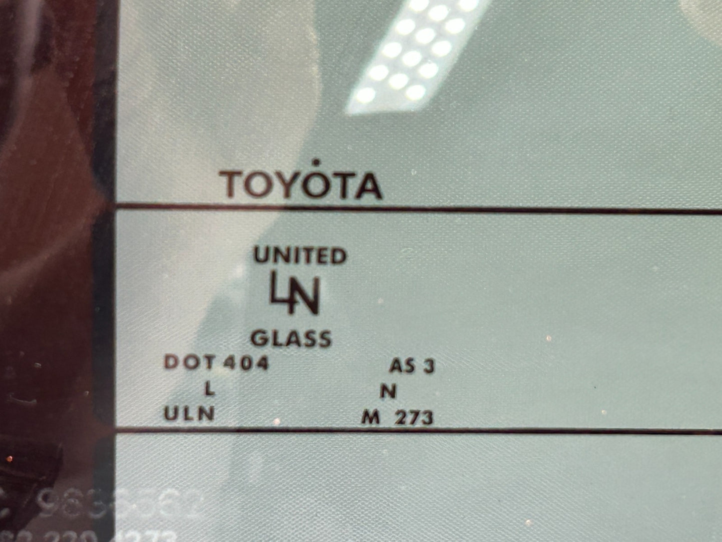 2003-2006 Toyota Tundra Rear Back Tailgate Liftgate Door Glass OEM 68150-0C030