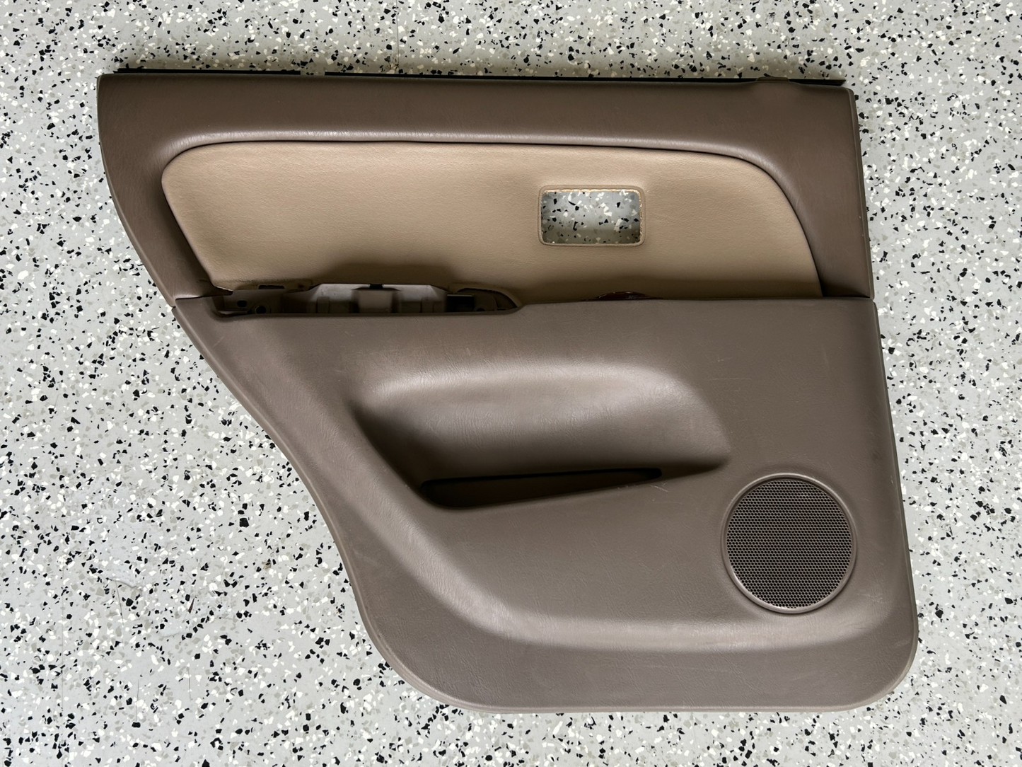 1996-1998 Toyota 4Runner Interior Rear Left Side Door Trim Panel Brown OEM