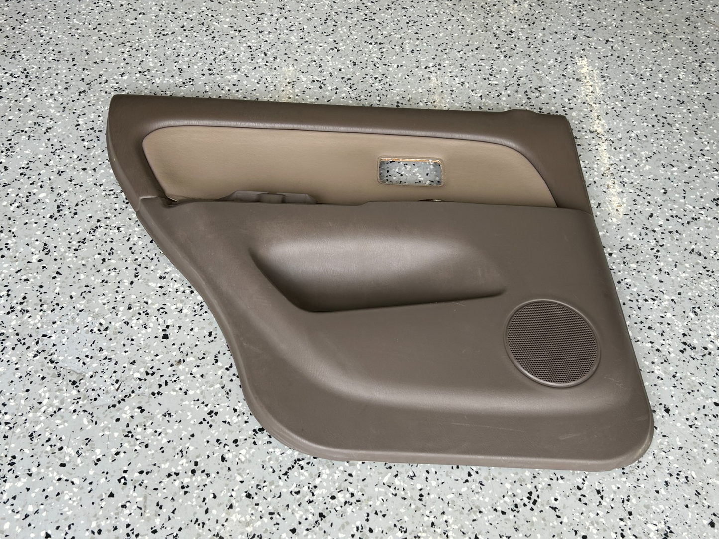 1996-1998 Toyota 4Runner Interior Rear Left Side Door Trim Panel Brown OEM