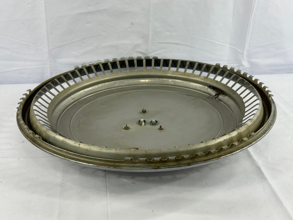 1970s Cadillac Eldorado Hubcap Yellow OEM