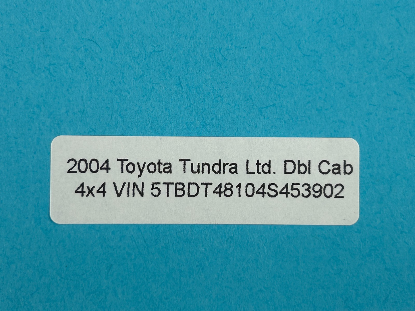 2000-2005 Toyota Tundra Steering Column Windshield Wiper Control Switch OEM