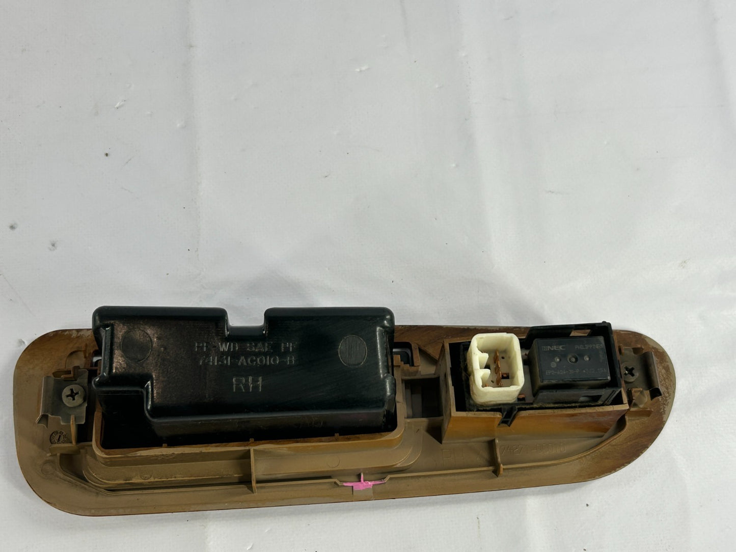2004-2006 Toyota Tundra Double Cab Rear Right Window Switch Bezel 74203-0C030 OE