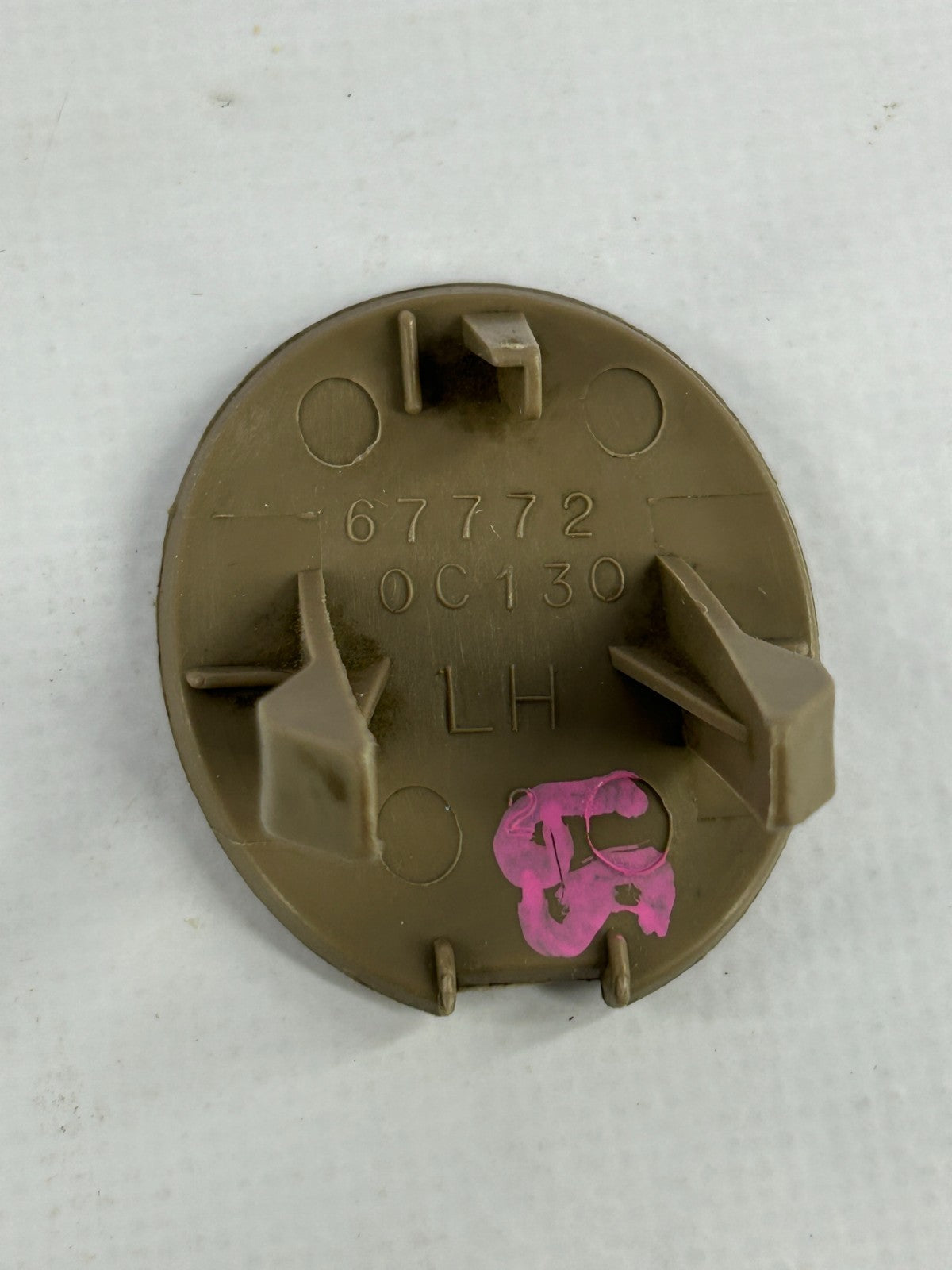 2001-2007 Toyota Sequoia Tundra Left Door Panel Screw Cover Cap OEM 67772-0C130