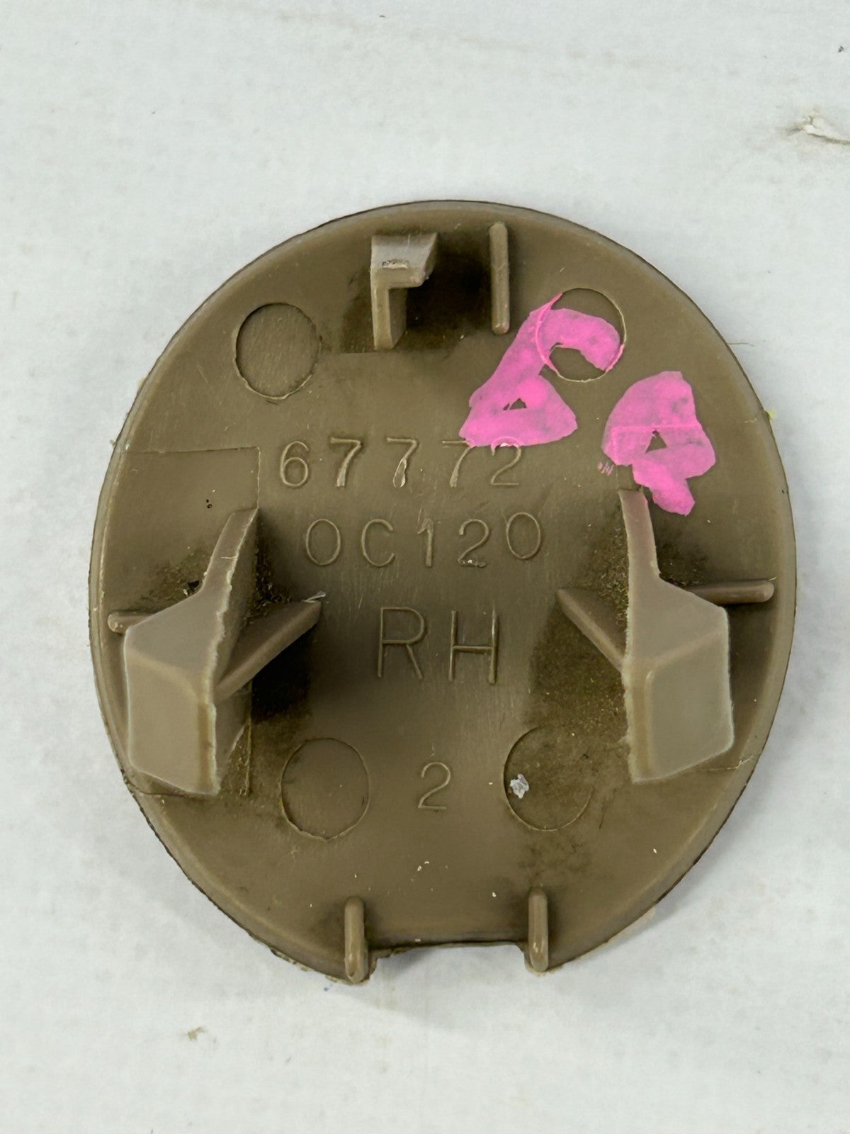 2003-2006 Toyota Tundra Right Door Panel Screw Cover Cap OEM 67772-0C120