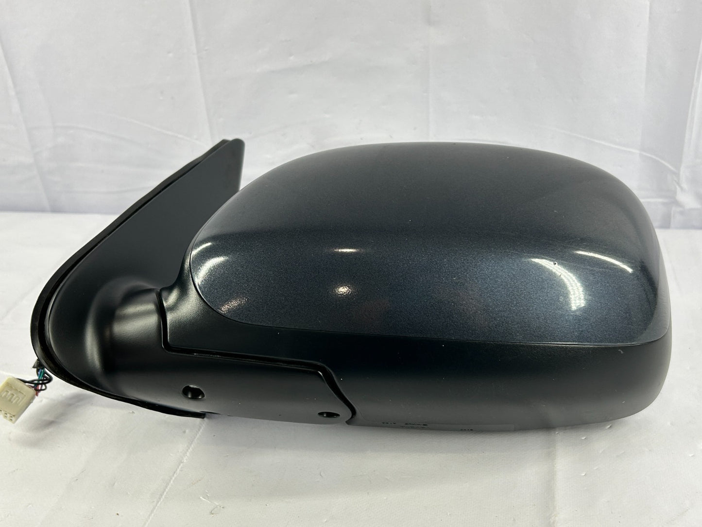 2004-2007 Toyota Sequoia Left Side View Mirror 7-Wire Power Fold Blue CC-8J7 OEM