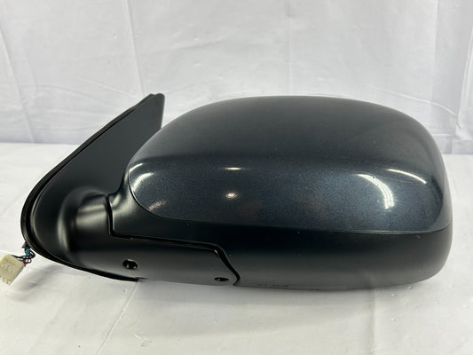 2004-2007 Toyota Sequoia Left Side View Mirror 7-Wire Power Fold Blue CC-8J7 OEM