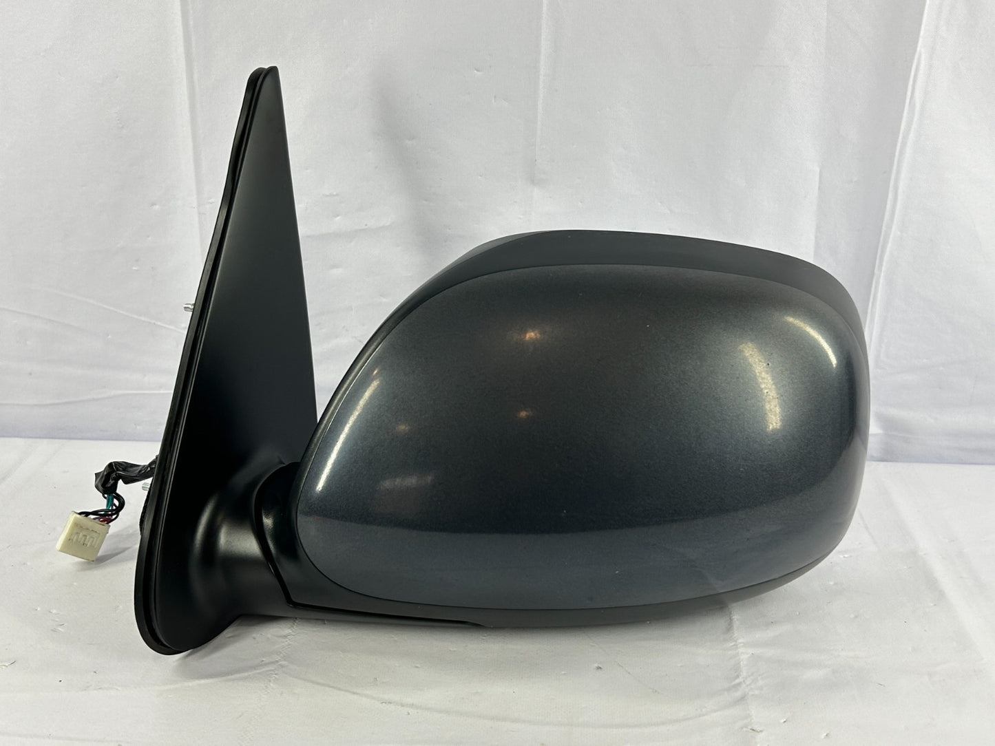 2004-2007 Toyota Sequoia Left Side View Mirror 7-Wire Power Fold Blue CC-8J7 OEM