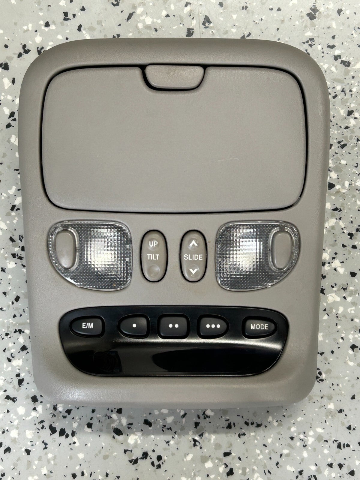 2004-2007 Toyota Sequoia Overhead Dome Map Light Gray Sunroof OEM 63650-0C100-B0