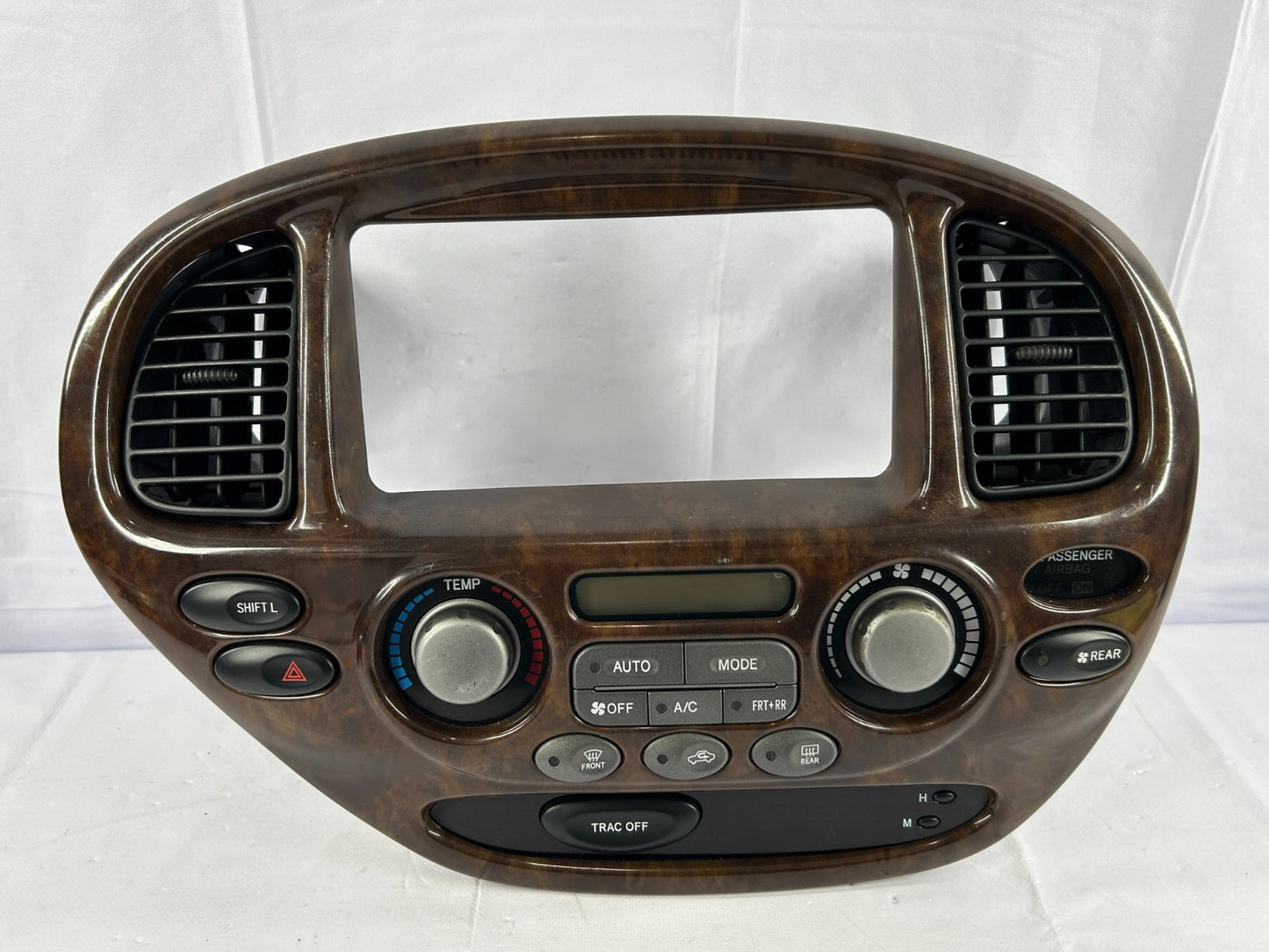 04-06 Toyota Sequoia RWD AC Heater Climate Control Switch Bezel OEM 84010-0C511