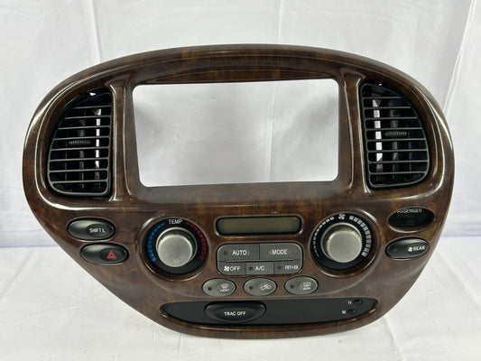 04-06 Toyota Sequoia RWD AC Heater Climate Control Switch Bezel OEM 84010-0C511