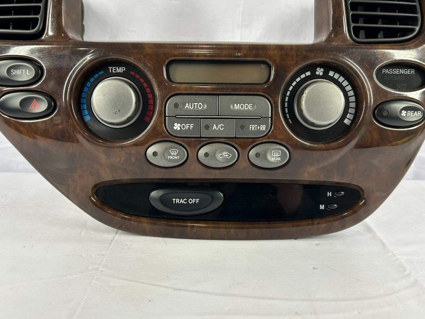 04-06 Toyota Sequoia RWD AC Heater Climate Control Switch Bezel OEM 84010-0C511